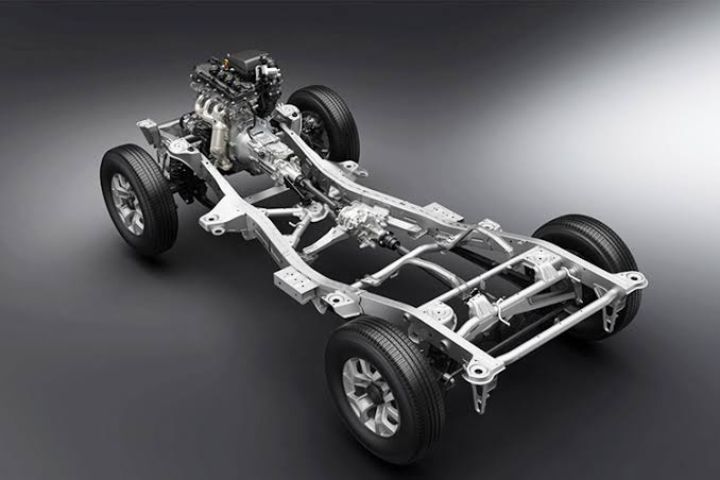 Chassis in car