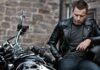 Ewan McGregor With His Motorcycle