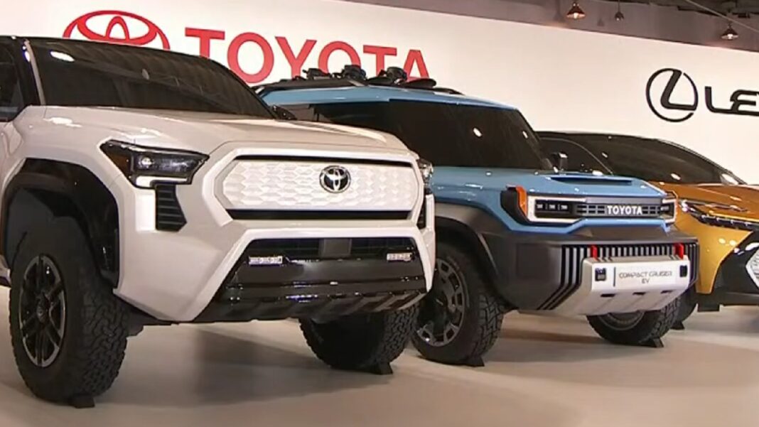 Toyota Previews a Baby Land Cruiser EV SUV