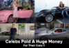 Celebs Paid A Huge Money For Their Cars