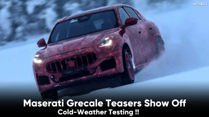 Maserati Grecale Teasers Show Off Cold-Weather Testing
