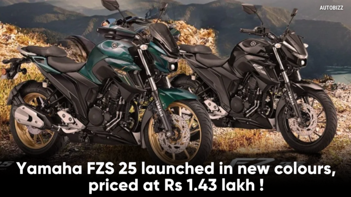 New Yamaha FZS 25 Launched In India