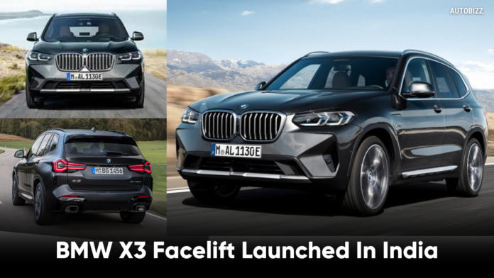 BMW X3 Facelift Launched In India