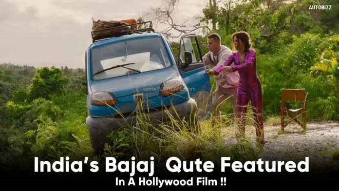 India's Bajaj Qute Featured In A Hollywood Film