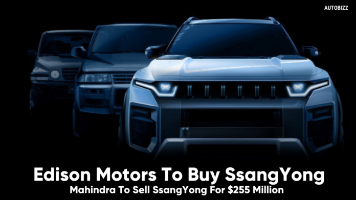 Edison Motors To Buy SsangYong