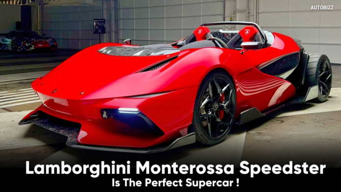Lamborghini Monterossa Speedster Is The Perfect Supercar