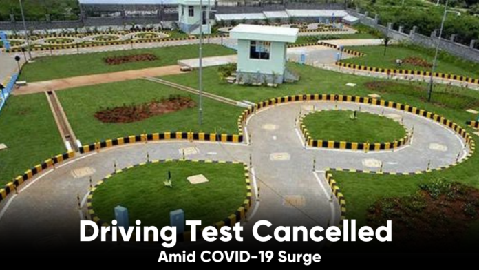 Delhi : Driving Test Cancelled Amid COVID-19 Surge