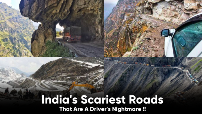 India's Scariest Roads That Are A Driver's Nightmare