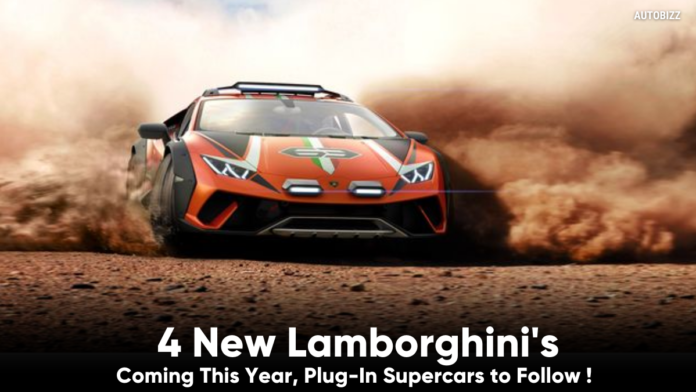4 New Lamborghinis Coming This Year, Plug-In Supercars to Follow