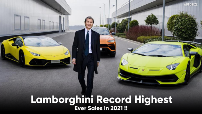 Lamborghini Record Highest Ever Sales In 2021