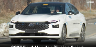 2023 Ford Mondeo / Fusion Spied Completely Camo-Free In Michigan