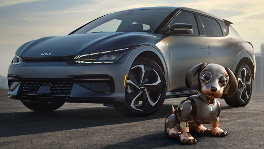 Kia Teases Its 13th Super Bowl Ad With All-Electric EV6, Robot Dog