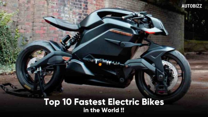Top 10 Fastest Electric Bikes in the World