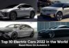 Top 10 Electric Cars 2022 in the World