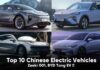Top 10 Chinese Electric Vehicles