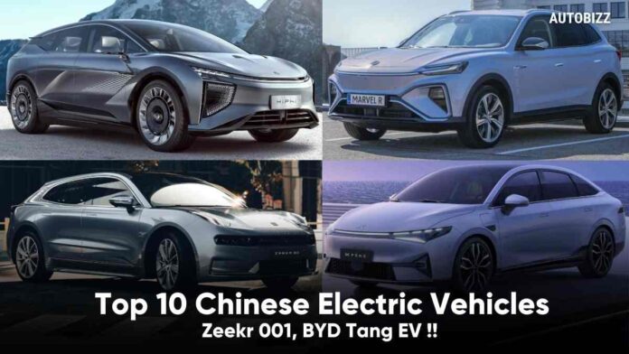 Top 10 Chinese Electric Vehicles