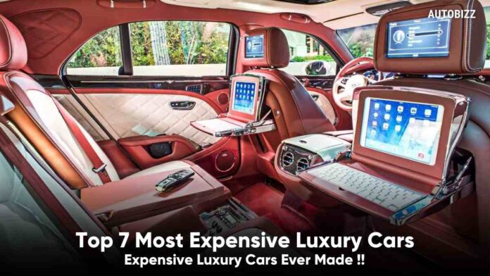 Top 7 Most Expensive Luxury Cars | Expensive Luxury Cars Ever Made