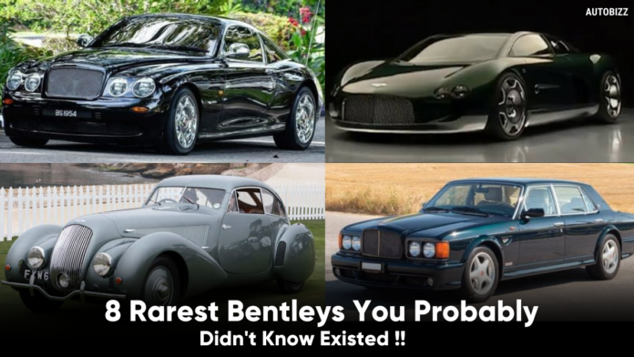 8 Rarest Bentleys You Probably Didn't Know Existed