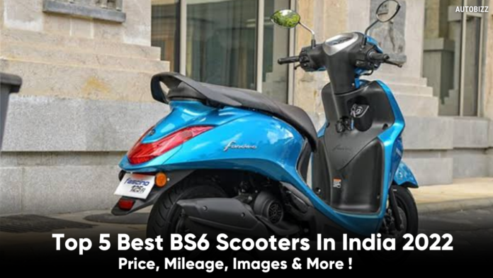 Top 5 Best BS6 Scooters In India 2022
