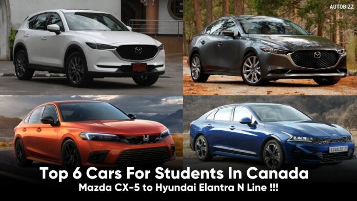 Top 6 Cars For Students In Canada