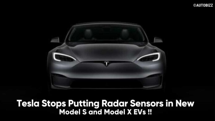 Tesla Stops Putting Radar Sensors in New Model S and Model X EVs