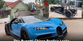 This Bugatti Chiron Replica Looks Exactly Like the Real Thing