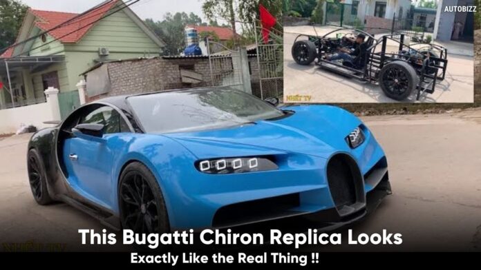 This Bugatti Chiron Replica Looks Exactly Like the Real Thing