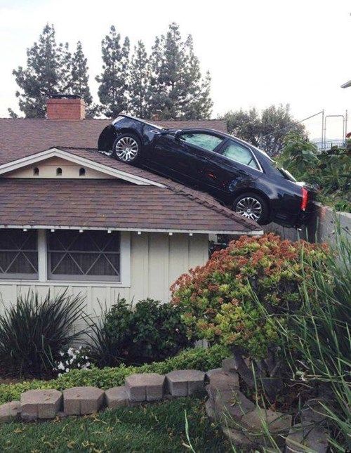 Weirdest Car Crashes Ever Parking
