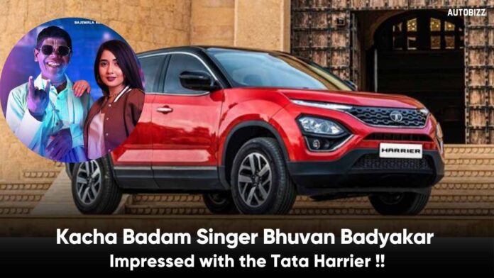 Kacha Badam Singer Bhuvan Badyakar Impressed with the Tata Harrier