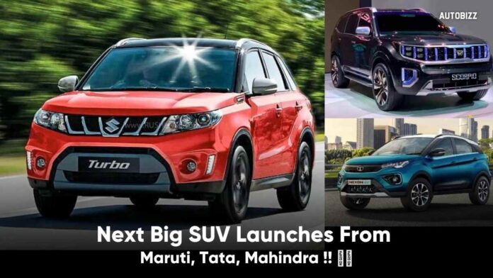 Next Big SUV Launches From Maruti, Tata, Mahindra