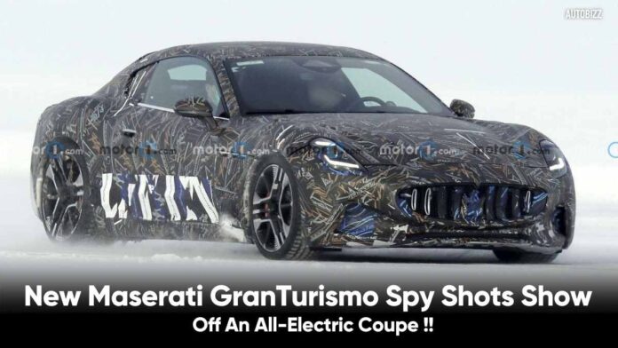 New Maserati GranTurismo Spy Shots Show Off An All-Electric Coupe