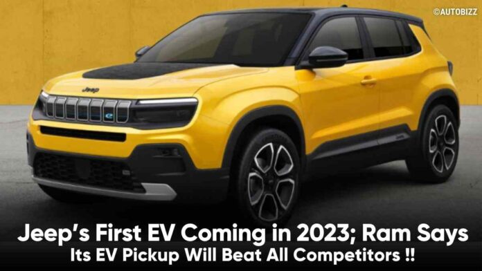 Jeep’s First EV Coming in 2023; Ram Says Its EV Pickup Will Beat All Competitors