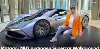 Matador MH2 Hydrogen Supercar Walkaround Video Shows Us the Future of Supercars