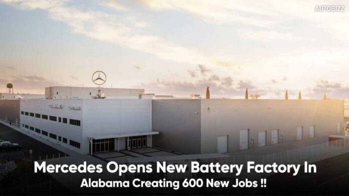 Mercedes Opens New Battery Factory In Alabama Creating 600 New Jobs