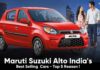 Maruti Suzuki Alto India's Best Selling Car - Top 5 Reason