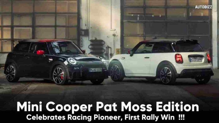 Mini Cooper Pat Moss Edition Celebrates Racing Pioneer, First Rally Win