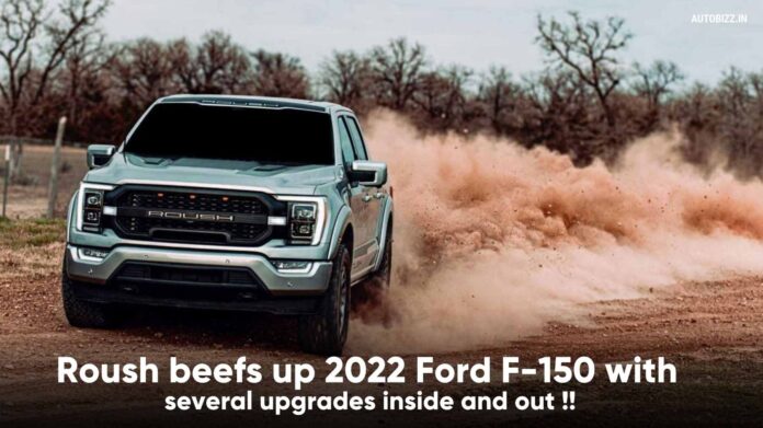 Roush beefs up 2022 Ford F-150 with several upgrades inside and out