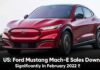 US: Ford Mustang Mach-E Sales Down Significantly In February 2022