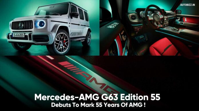 Mercedes-AMG G63 Edition 55 Debuts To Mark 55 Years Of AMG