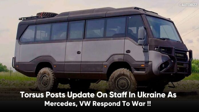 Torsus Posts Update On Staff In Ukraine As Mercedes, VW Respond To War