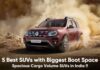 5 Best SUVs with Biggest Boot Space in India – Spacious Cargo Volume SUVs in India