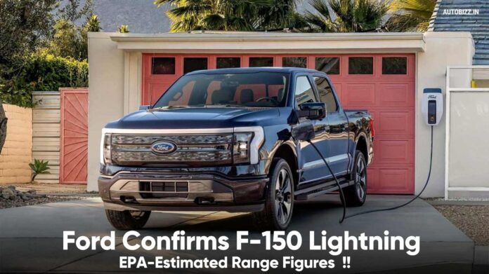 Ford Confirms F-150 Lightning EPA-Estimated Range Figures