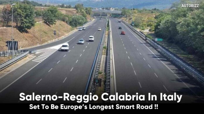 Salerno-Reggio Calabria In Italy Set To Be Europe’s Longest Smart Road