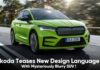 Skoda Teases New Design Language With Mysteriously Blurry SUV