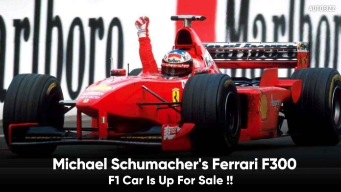 Michael Schumacher's Ferrari F300 F1 Car Is Up For Sale