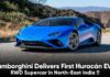 Lamborghini Delivers First Huracán EVO RWD Supercar in North-East India