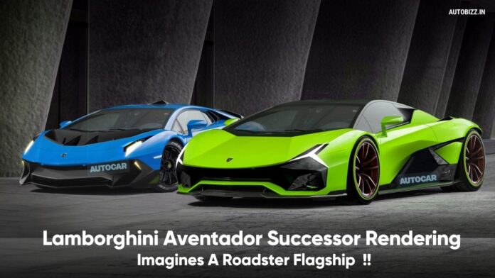 Lamborghini Aventador Successor Rendering Imagines A Roadster Flagship