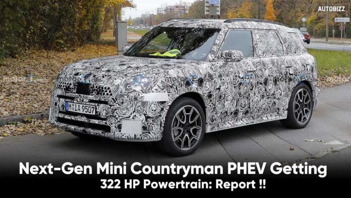Next-Gen Mini Countryman PHEV Getting 322 HP Powertrain: Report