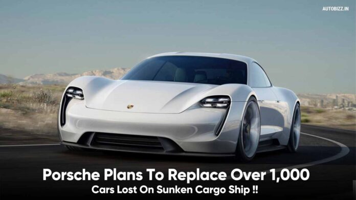 Porsche Plans To Replace Over 1,000 Cars Lost On Sunken Cargo Ship