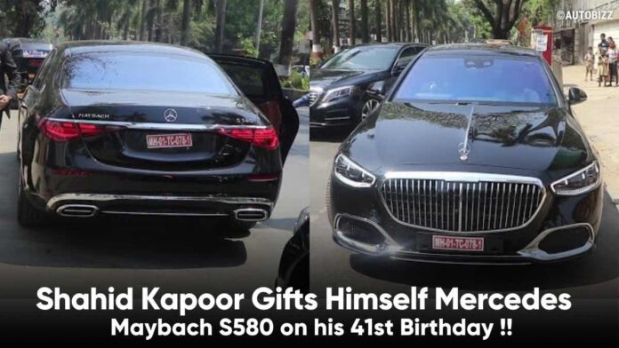 Shahid Kapoor Gifts Himself Mercedes Maybach S580 on his 41st Birthday